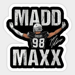 maxx crosby Sticker